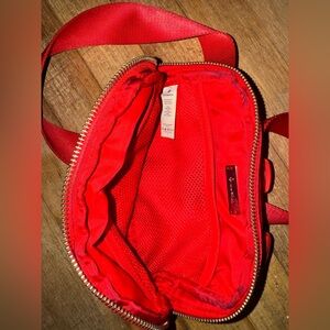 Lululemon Athletica Red Nylon belt bag